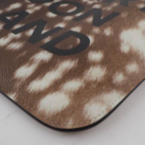 BURBERRY LONDON ENGLAND Clutch bag business bag Brown Cowhide Women - Picture 3 of 9